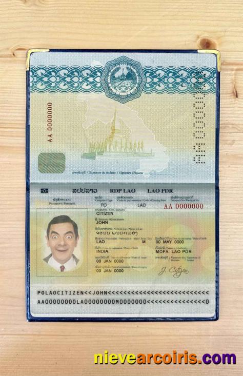Laos passport photolook